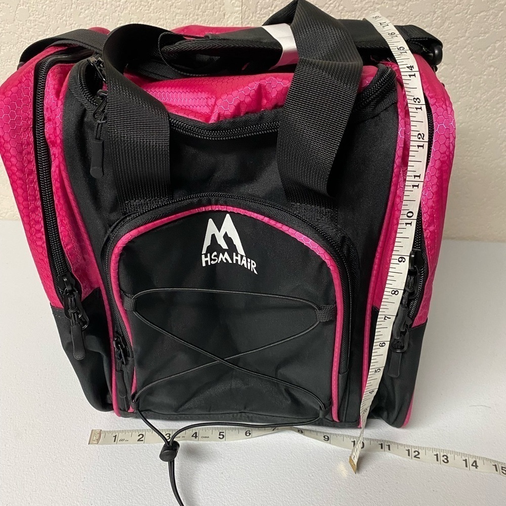 Pink and Black Women's Bowling Ball Bag - Picture 2 of 9
